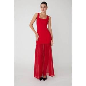NEW JS71 lucilla maxi dress in red